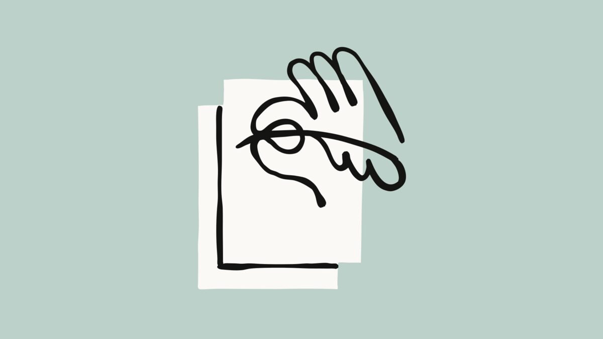 Anthropic's Claude Design announcement illustration, a quill on a cactus-green background