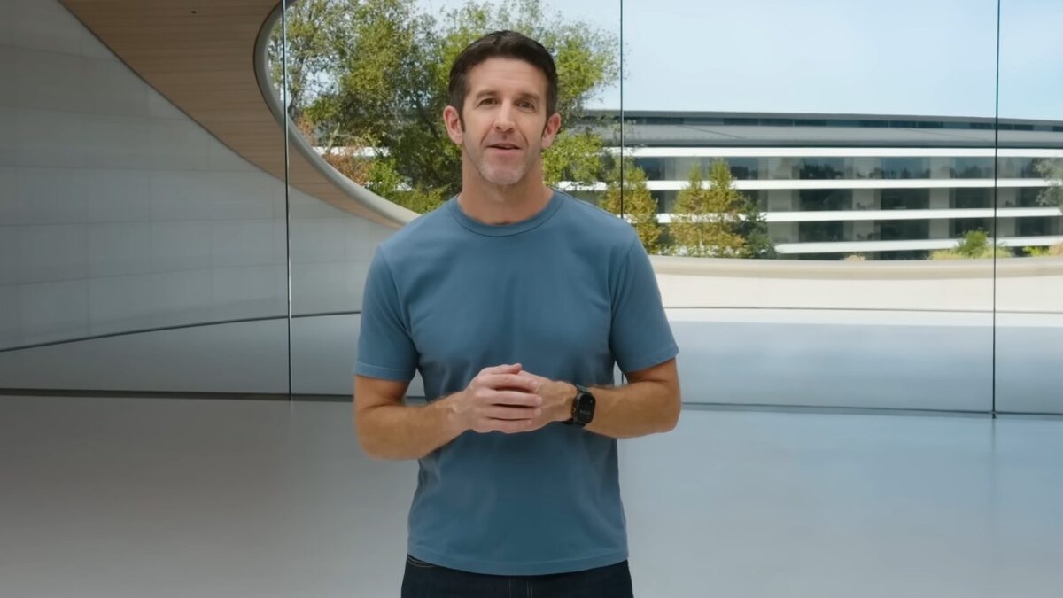 John Ternus, Apple's incoming CEO, photographed at Apple Park.