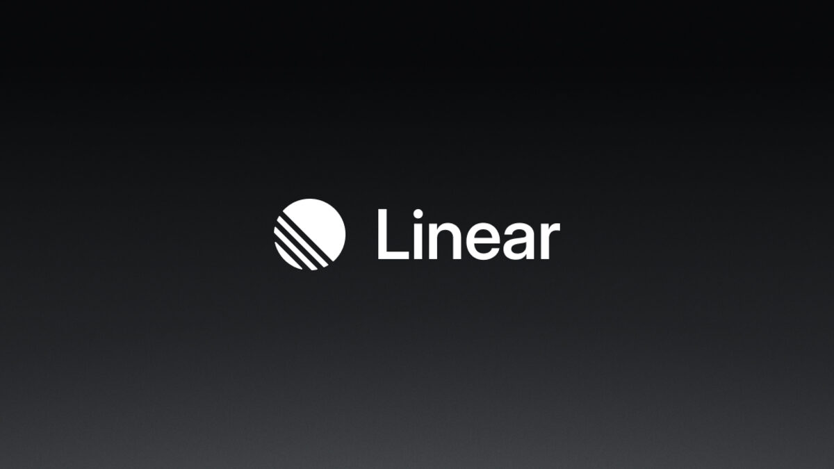 Linear's product homepage showing its issue-tracking interface