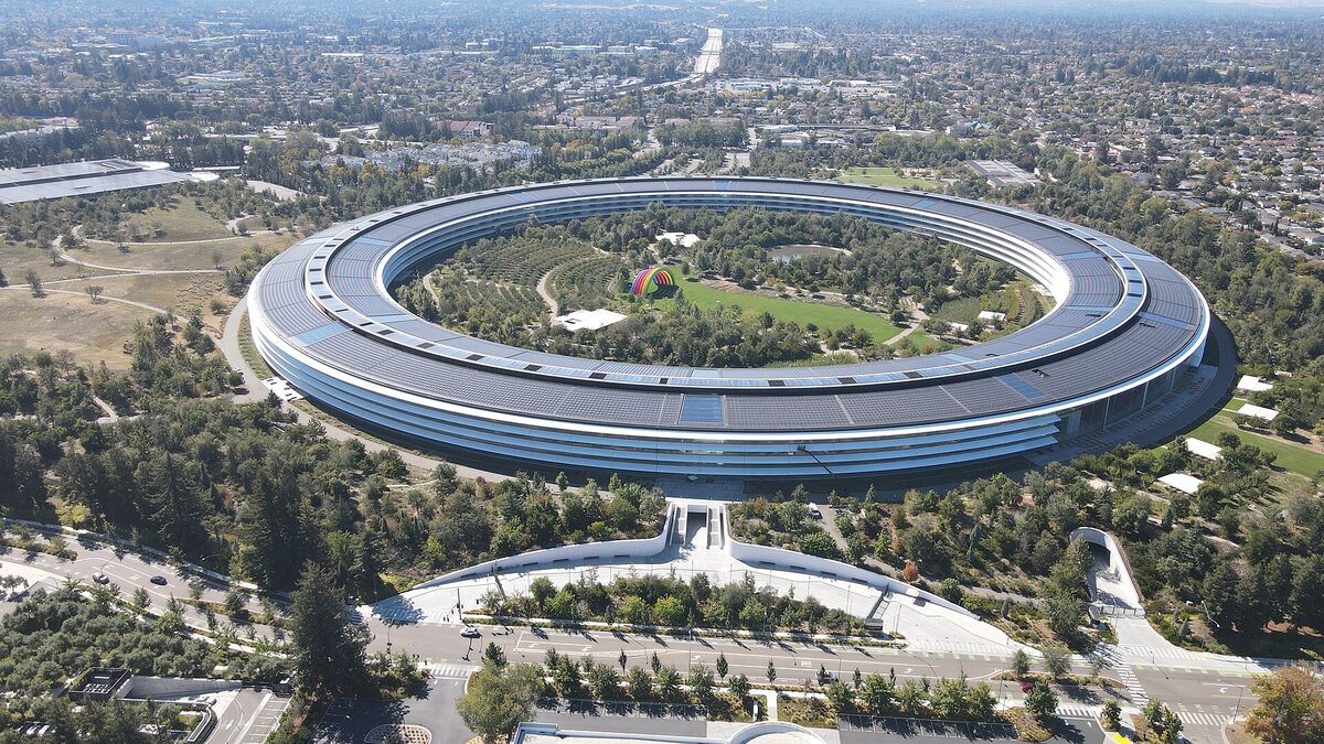 Apple Park headquarters in Cupertino, the campus where Apple Silicon decisions are made