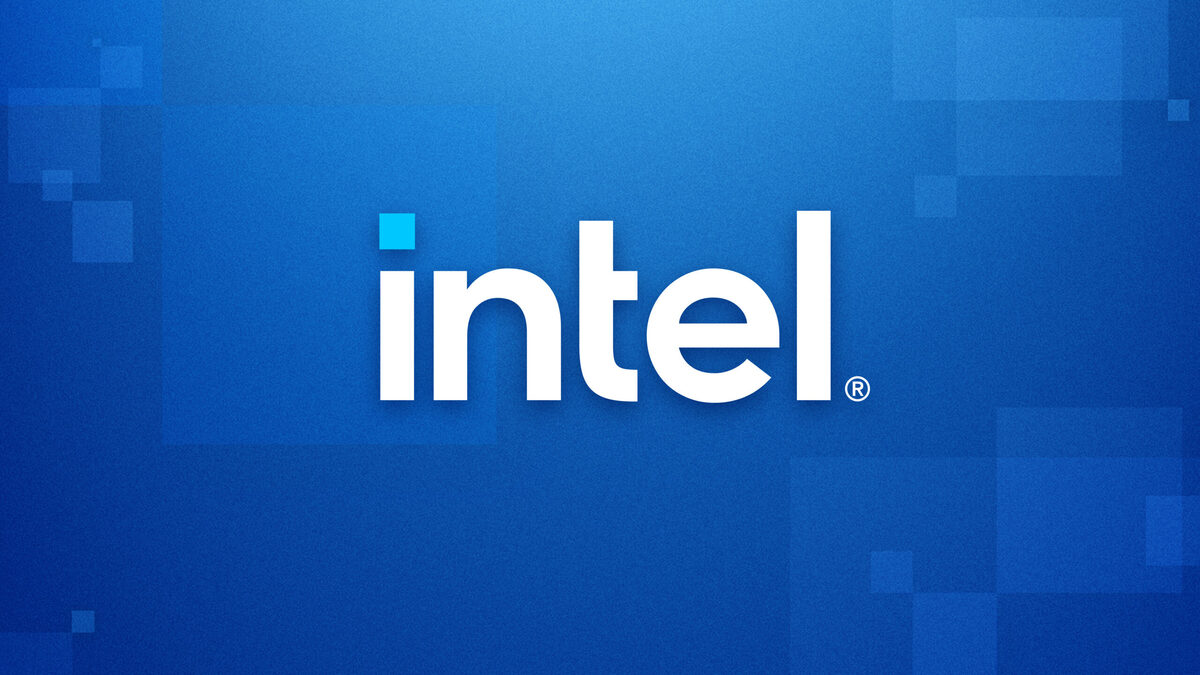 Intel corporate newsroom image showing Intel branding