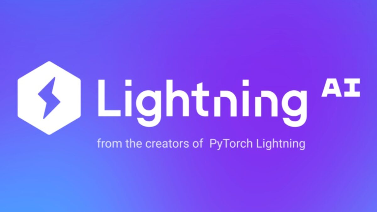 Lightning AI logo on a dark background, illustrating the PyPI supply chain compromise of the lightning Python package.