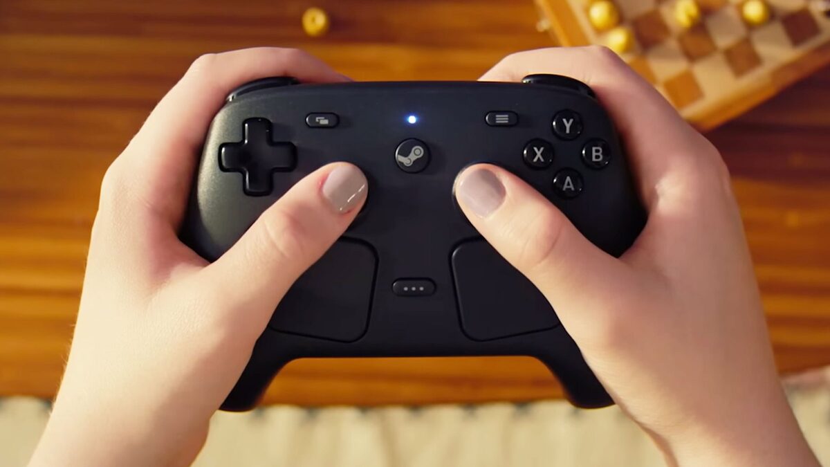 Steam Controller hardware press image.