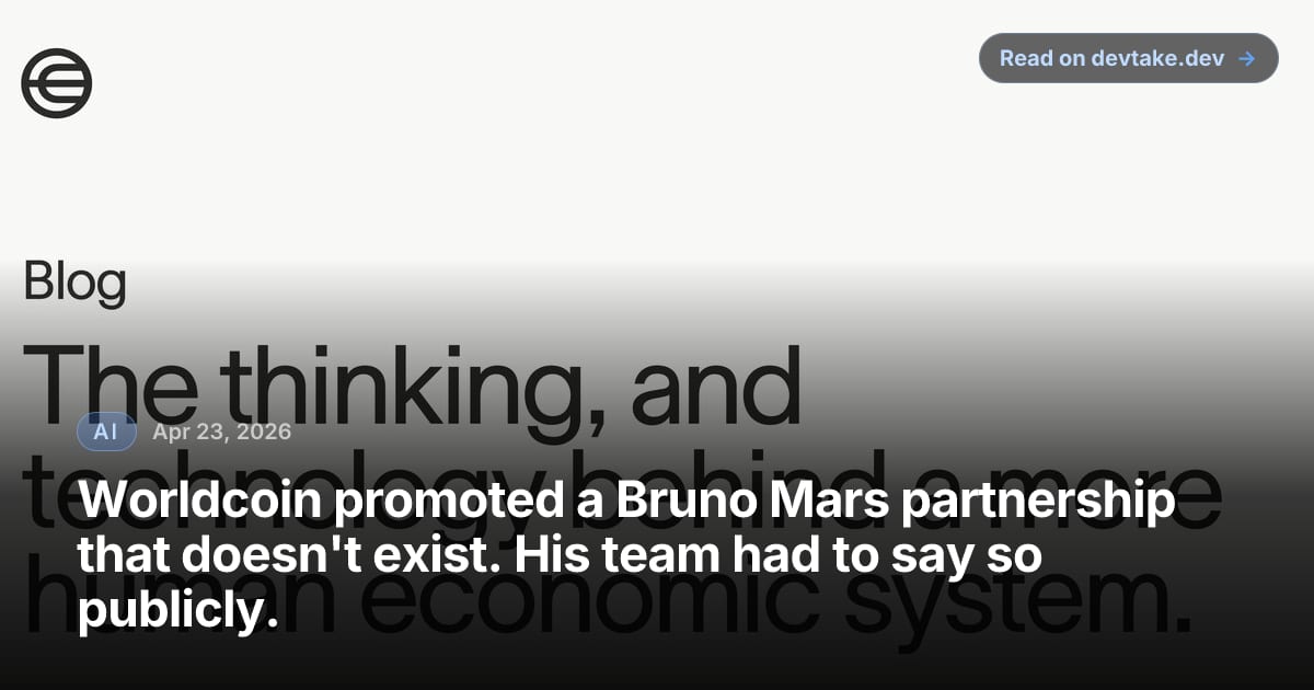 World ID blog branding from Tools for Humanity, the Sam Altman-backed company behind the Orb