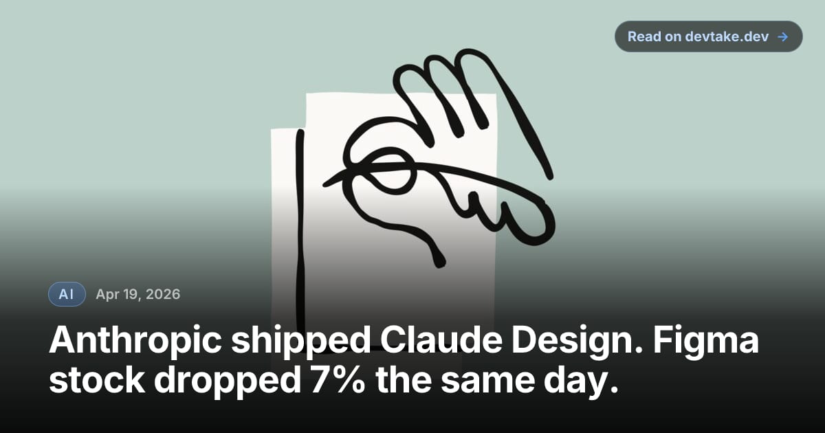 Anthropic's Claude Design announcement illustration, a quill on a cactus-green background
