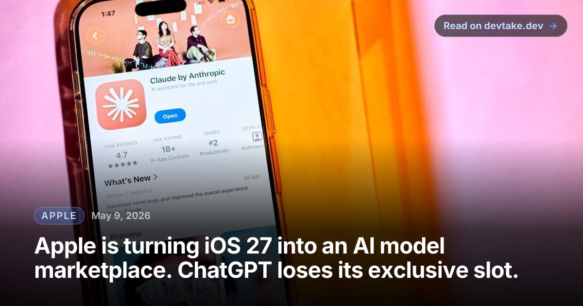 An iPhone displaying AI-related features
