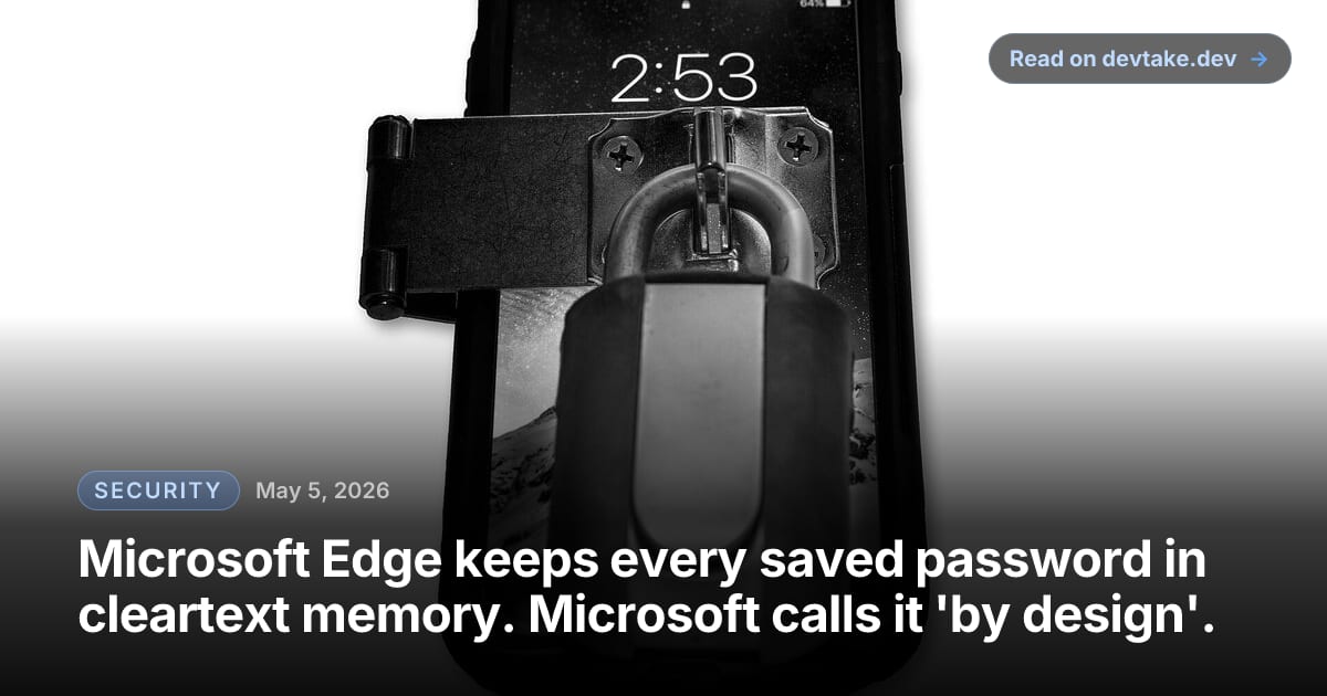 A padlock on a chain, illustrating credential security.