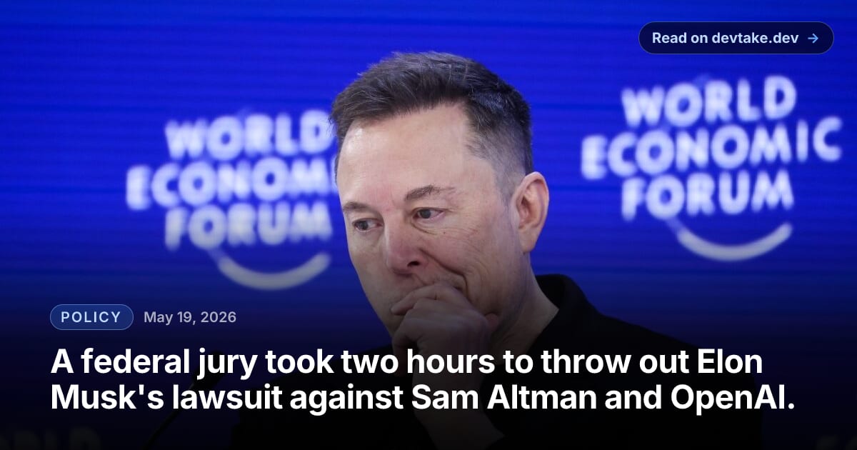 Elon Musk speaking at the World Economic Forum.