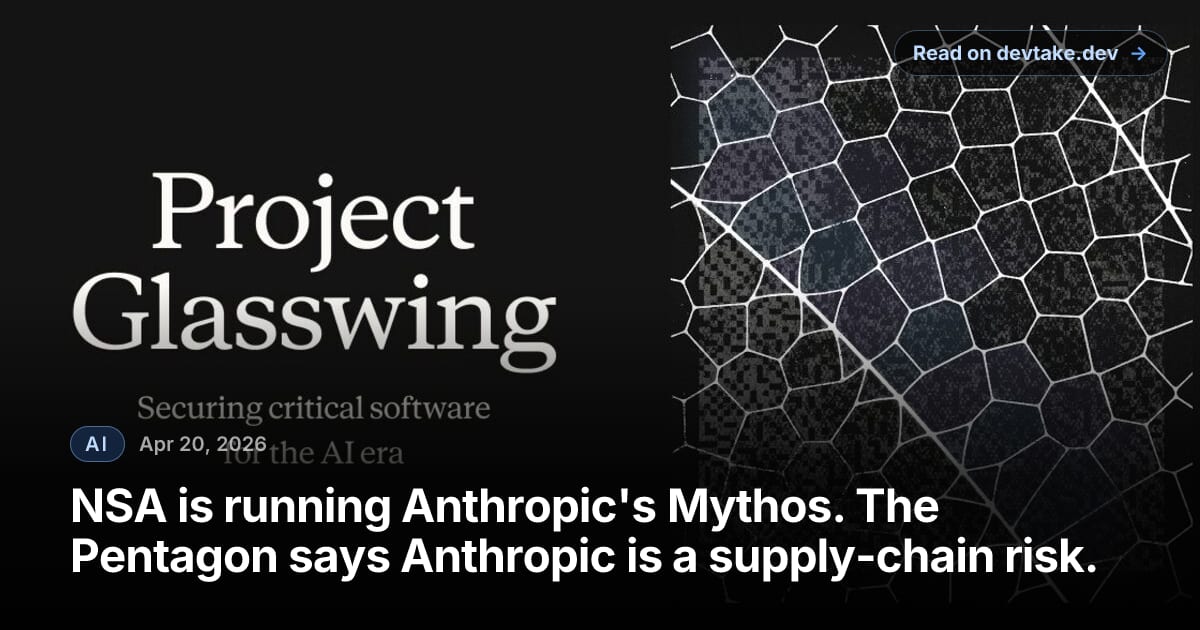 Illustration for Anthropic's Project Glasswing, a cybersecurity program powered by Claude Mythos Preview