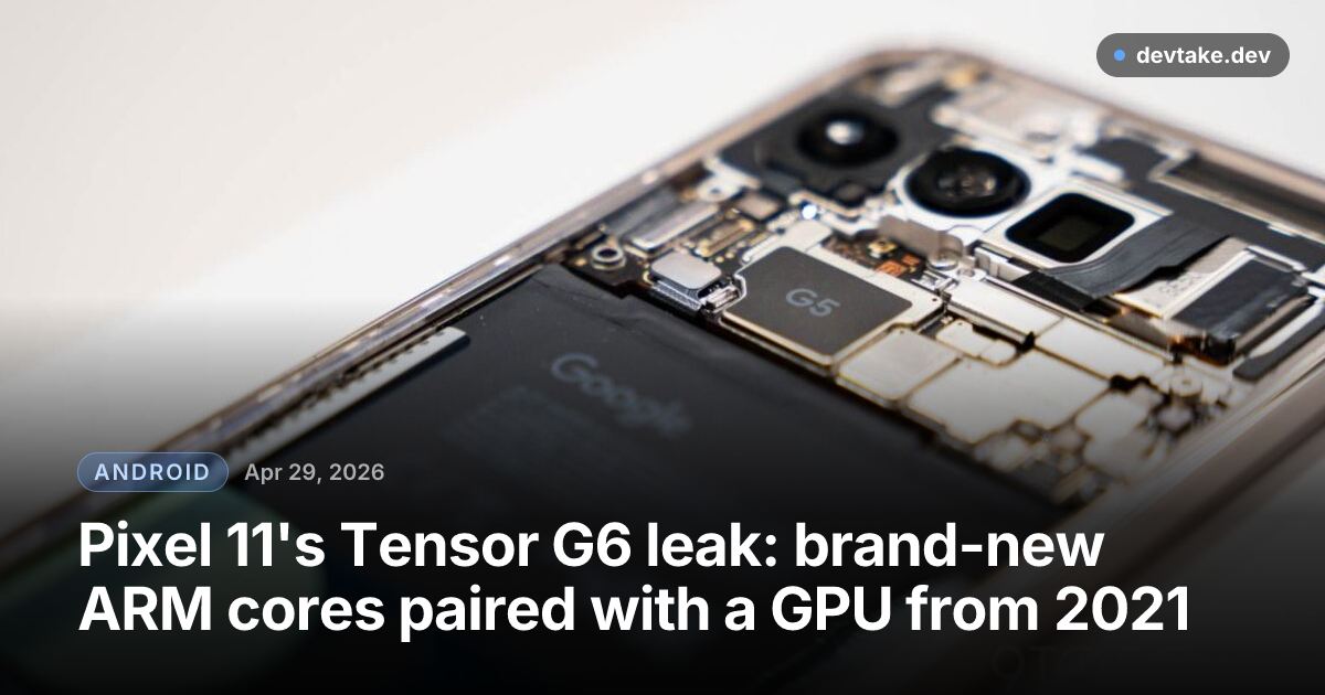 Tensor G5 chip on a green Pixel motherboard, used by 9to5Google to illustrate Tensor leaks.